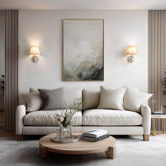 CURVED WIRELESS WALL SCONCE