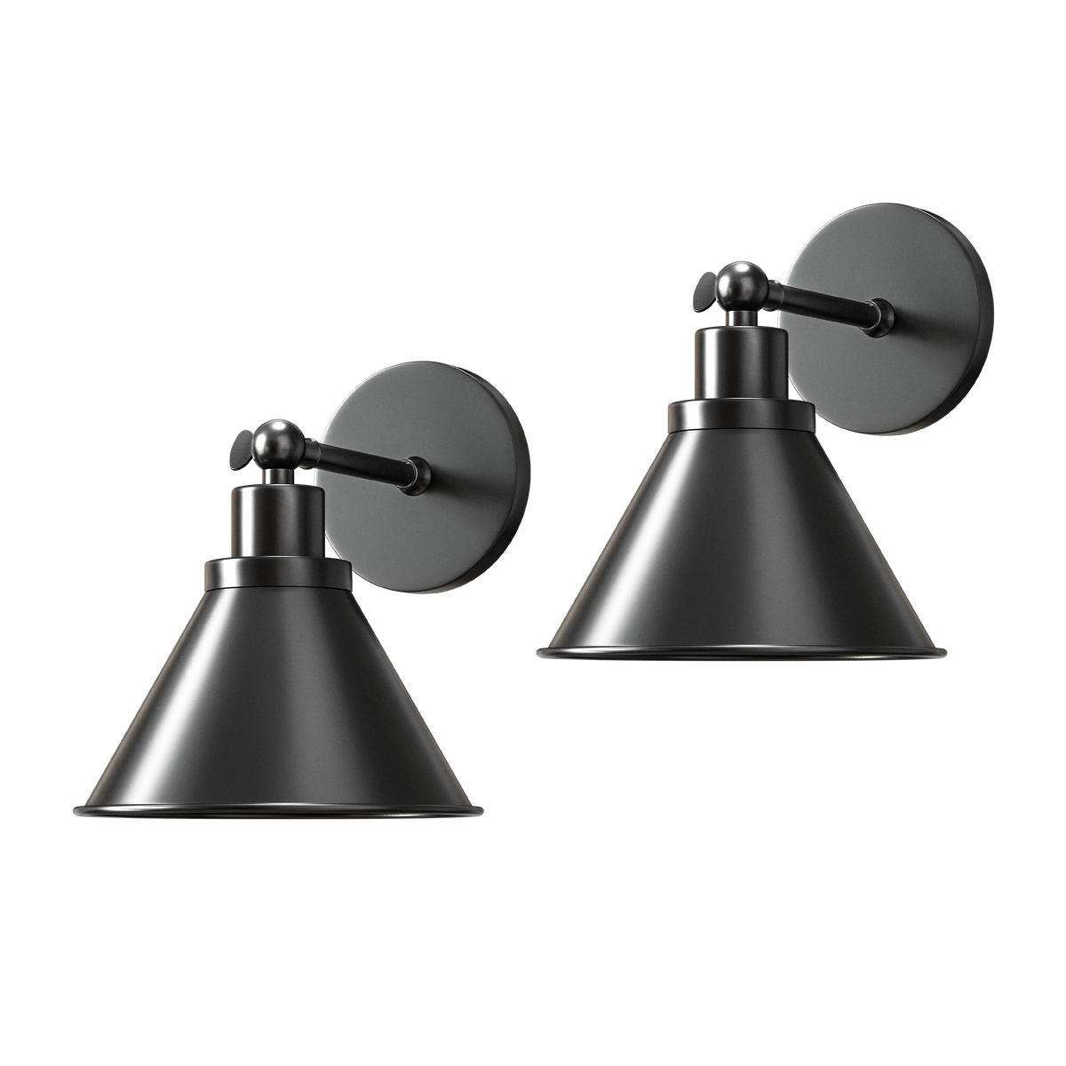 INDUSTRIAL WIRELESS WALL SCONCE