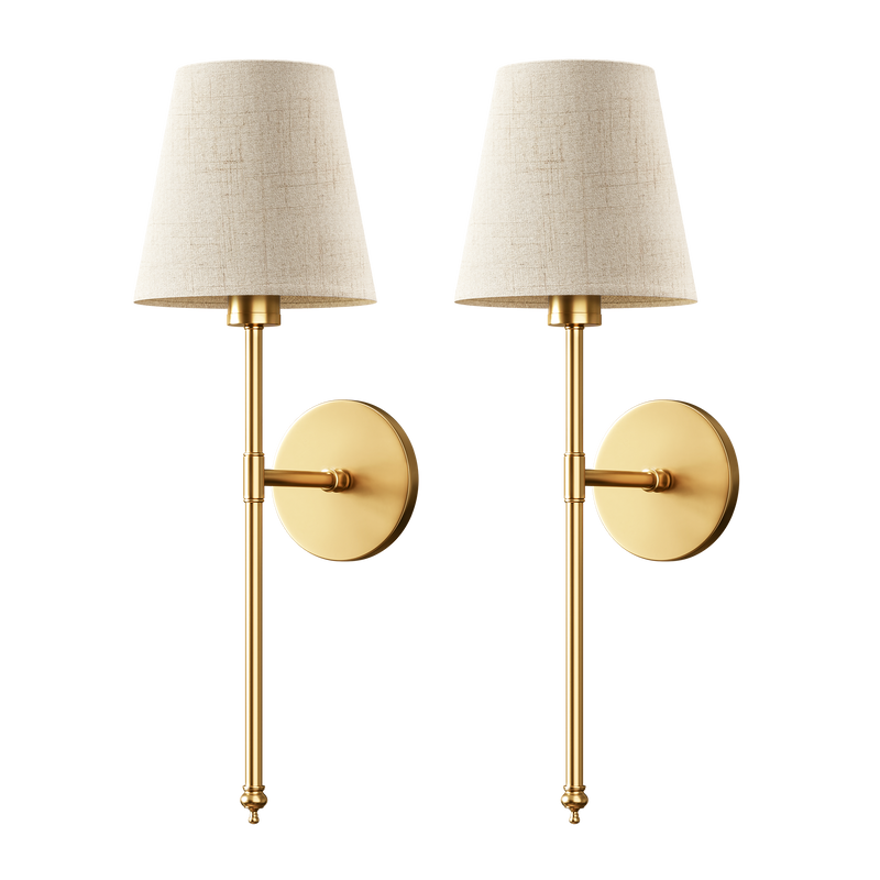 WIRELESS SAND WALL SCONCES (SET OF 2)