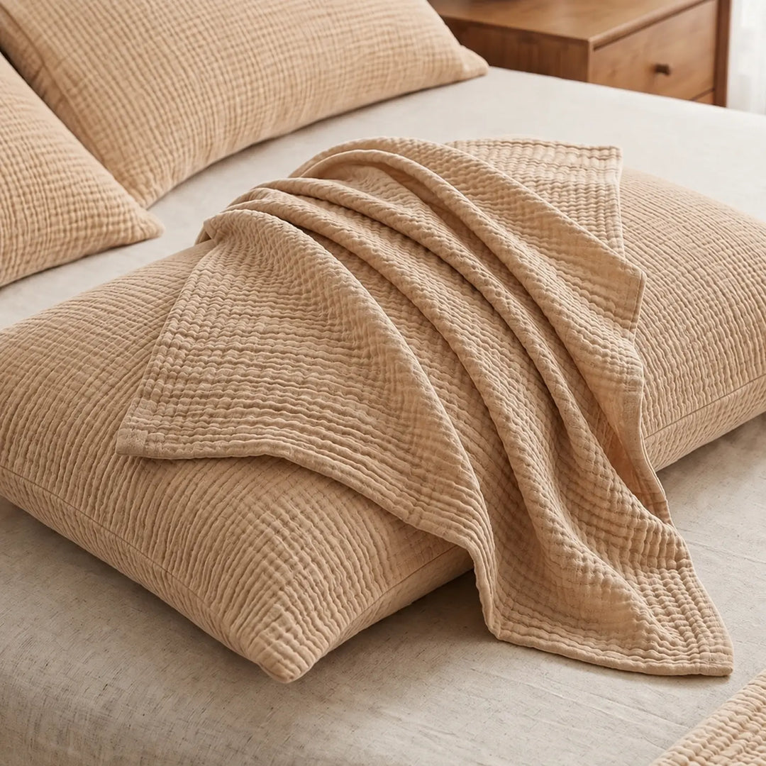 MUSLIN PILLOWCASE (SET OF 2)